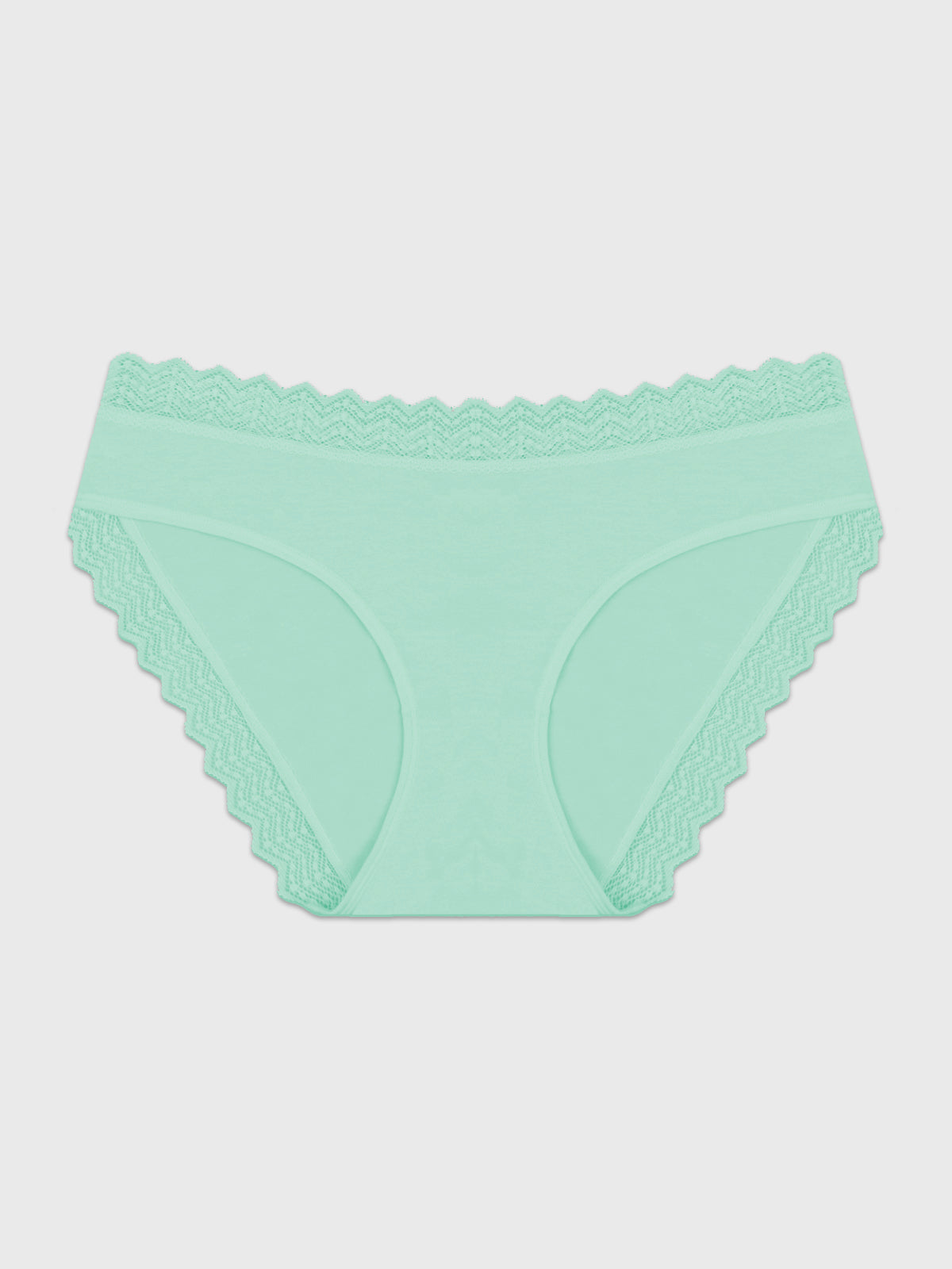 ZigZag Lace Original Knicker - Spearmint