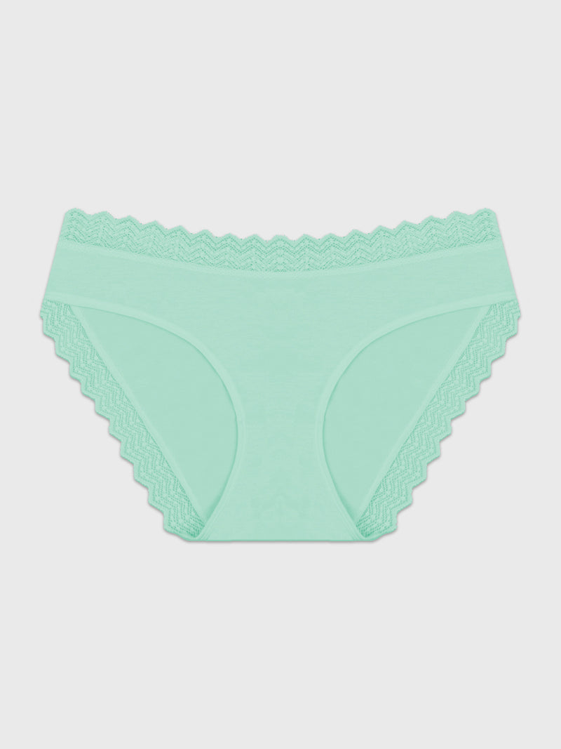 ZigZag Lace Original Knicker - Spearmint
