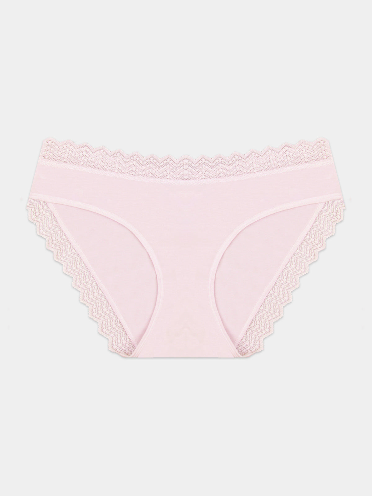 ZigZag Lace Original Knicker - Pink-a-Boo