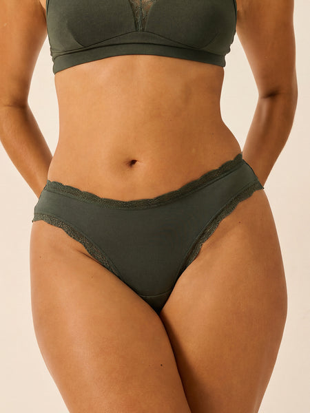 Brazilian Knicker - Modern Khaki