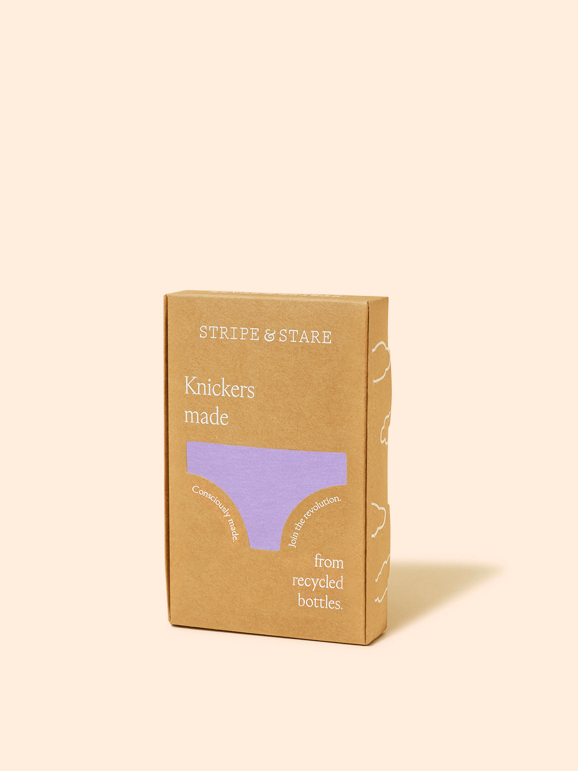 Eco Lace Original Knicker - Lavender Haze