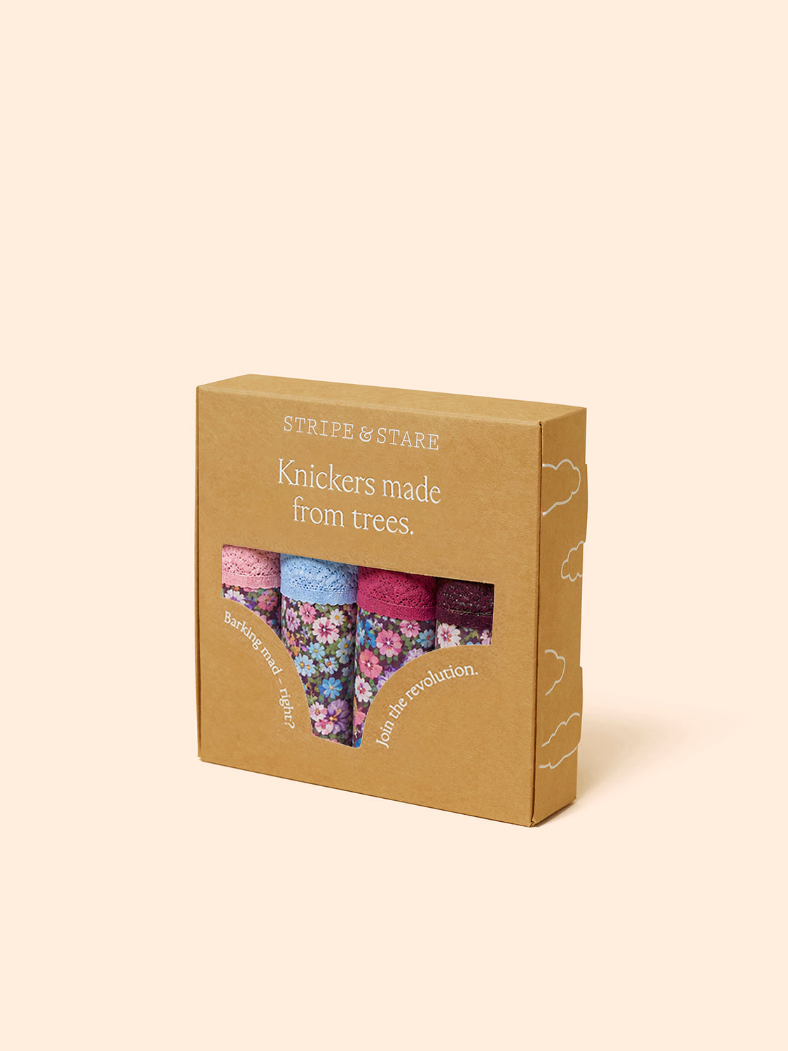 The Original Knicker Four Pack - Pansy Pop