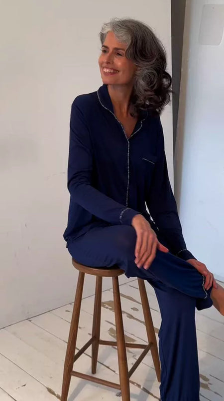 Long Pyjama Set - Ocean