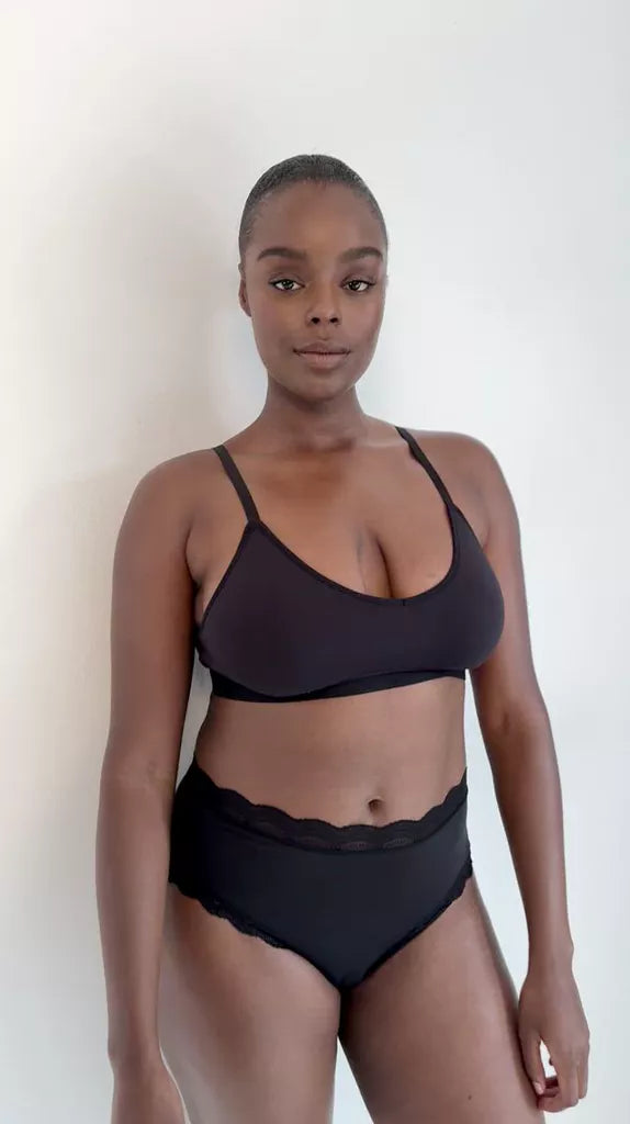 T-Shirt Bra - Black Charming Garment Enterprises Co