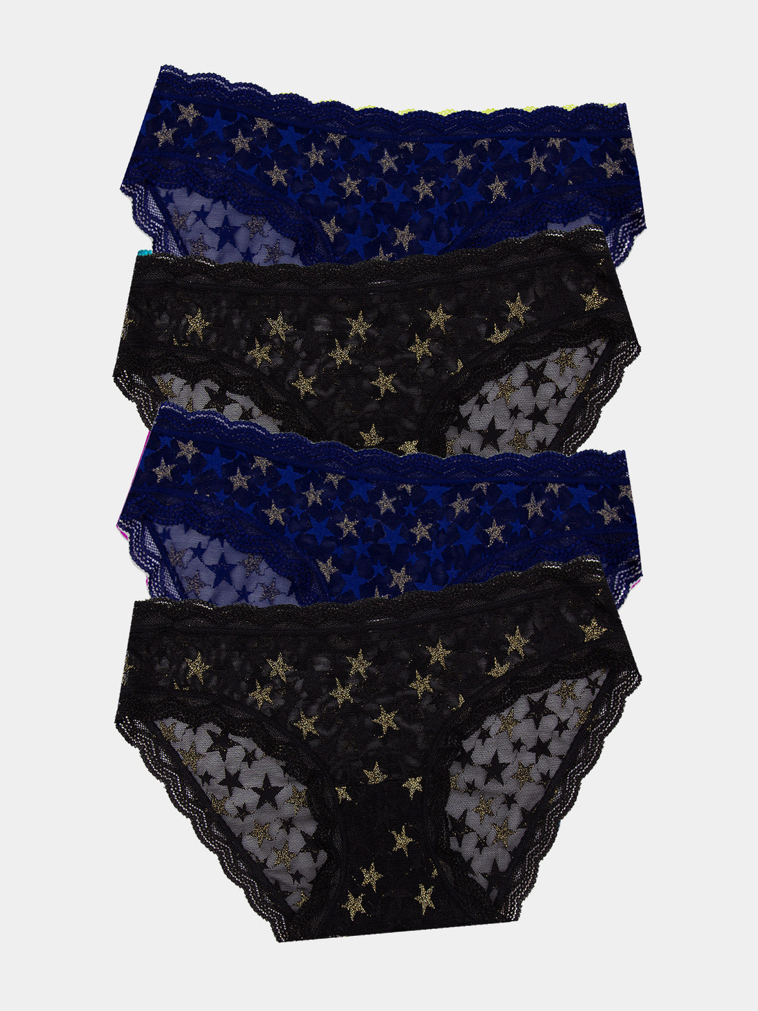 The Original Knicker Four Pack - Shine Like a Star Hop Lun Limited