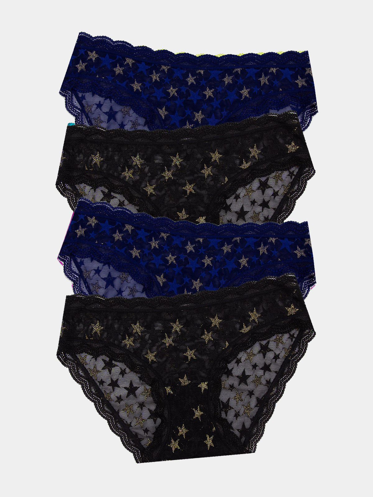 The Original Knicker Four Pack - Shine Like a Star Hop Lun Limited