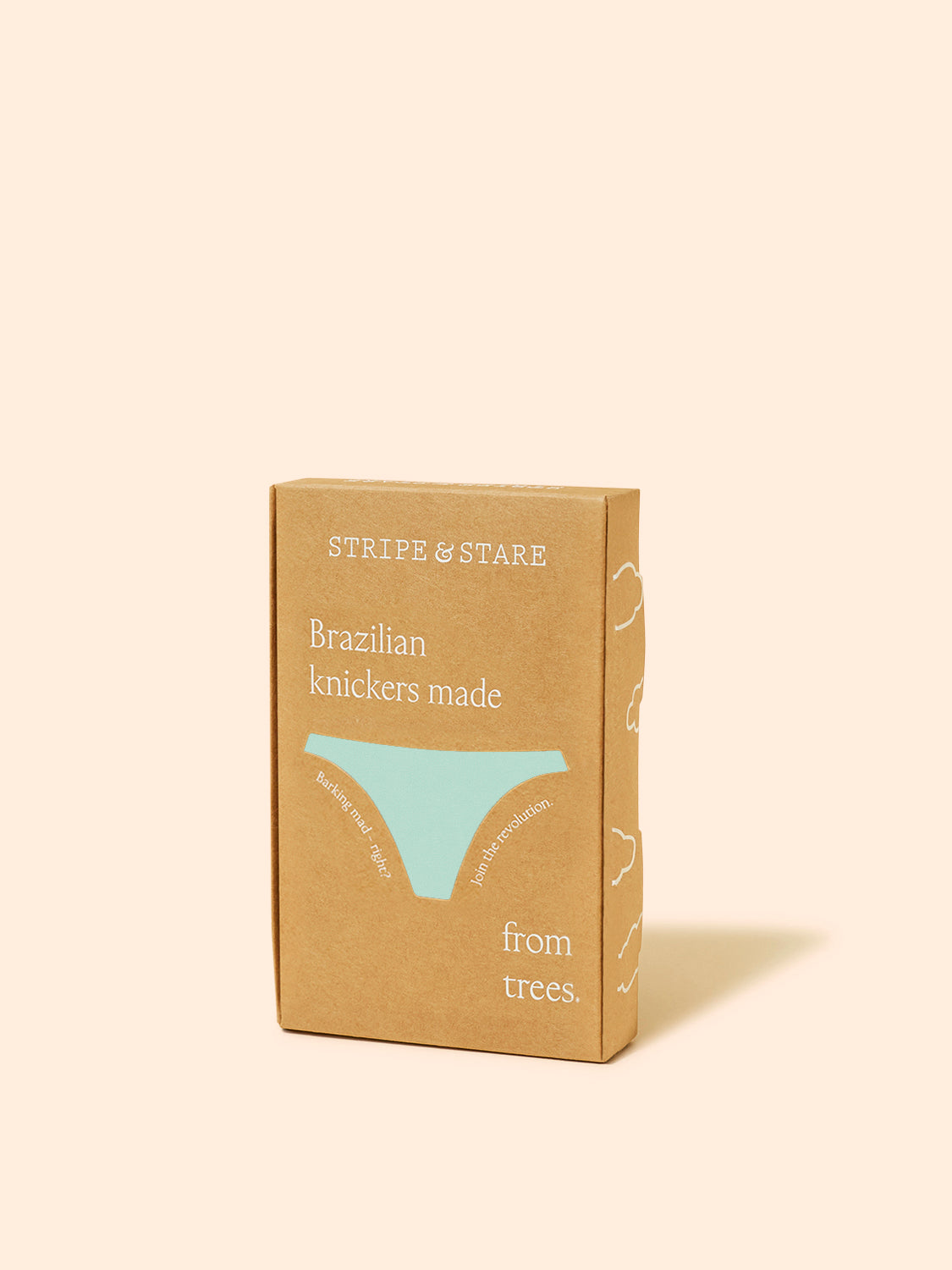 ZigZag Lace Brazilian Knicker - Spearmint