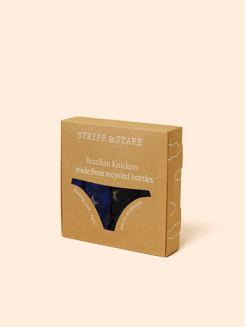 Brazilian Knicker Four Pack - Shine Like a Star Hop Lun Limited