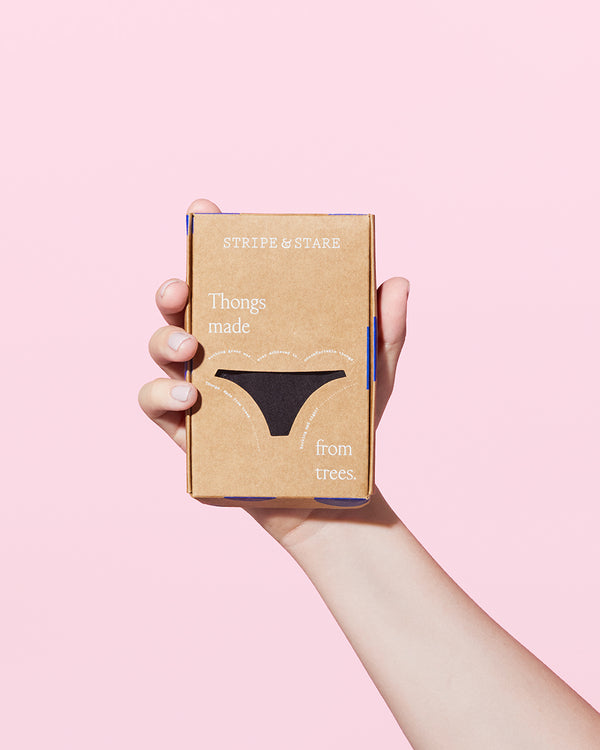 Comfort Club - 6 Month Thong Subscription Stripe & Stare