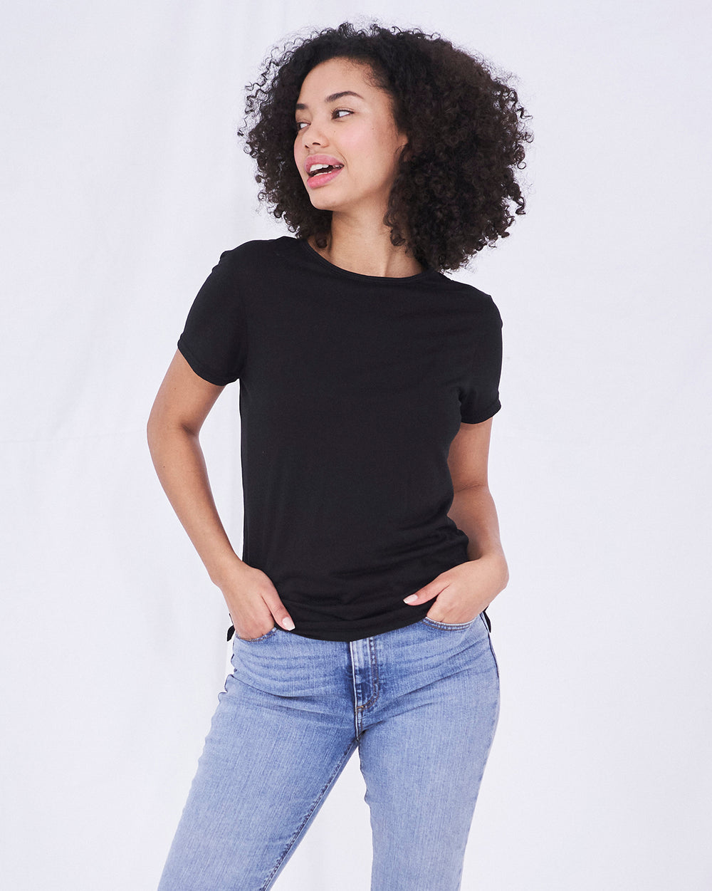 T-shirt - Black Stripe & Stare