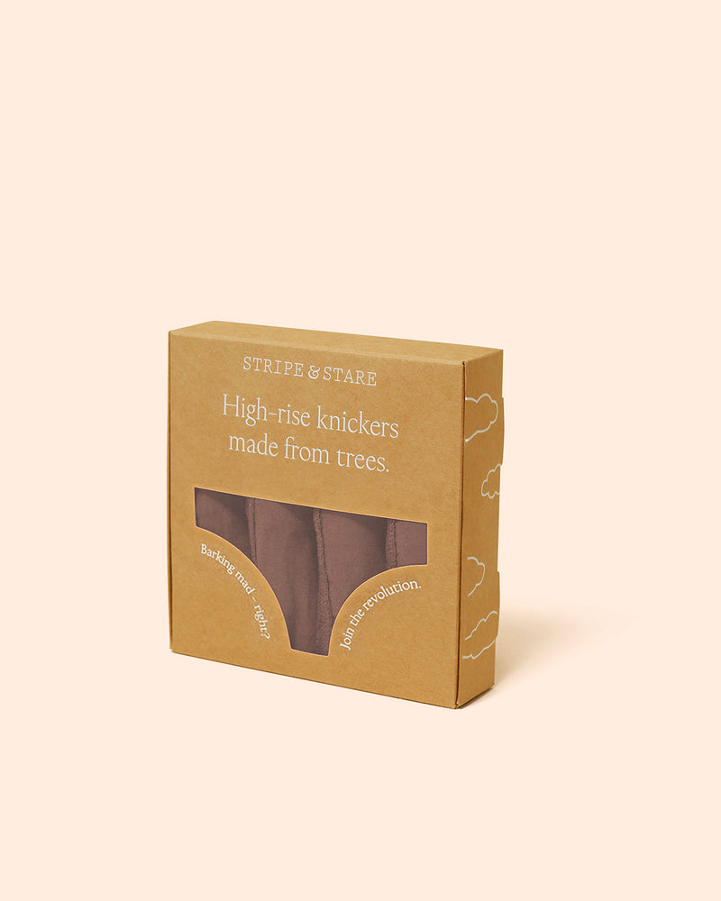 High Rise Knicker Four Pack - Taupe Charming Garment Enterprises Co