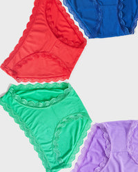 The Original Knicker Four Pack - Jewels Stripe & Stare