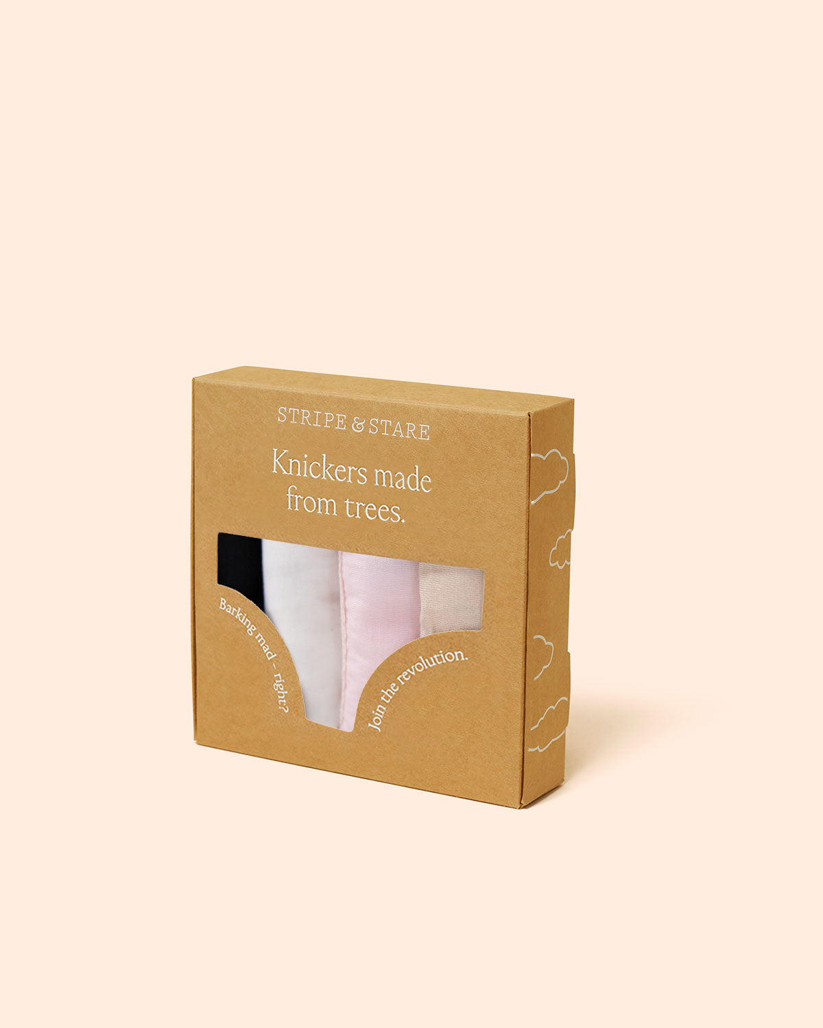 The Original Knicker Four Pack - Sand Essentials Charming Garment Enterprises Co