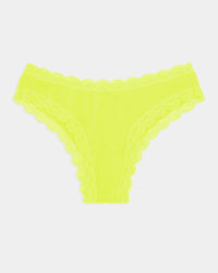 Brazilian Knicker - Neon Yellow Stripe & Stare®