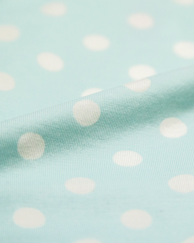 Short Pyjama Set - Blue Polka Dot Charming Garment Enterprises Co