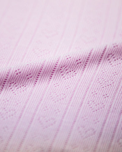 Pointelle Knit Cami - Lilac Stripe & Stare