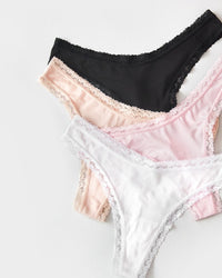 Thong Four Pack - Sand Essentials Stripe & Stare