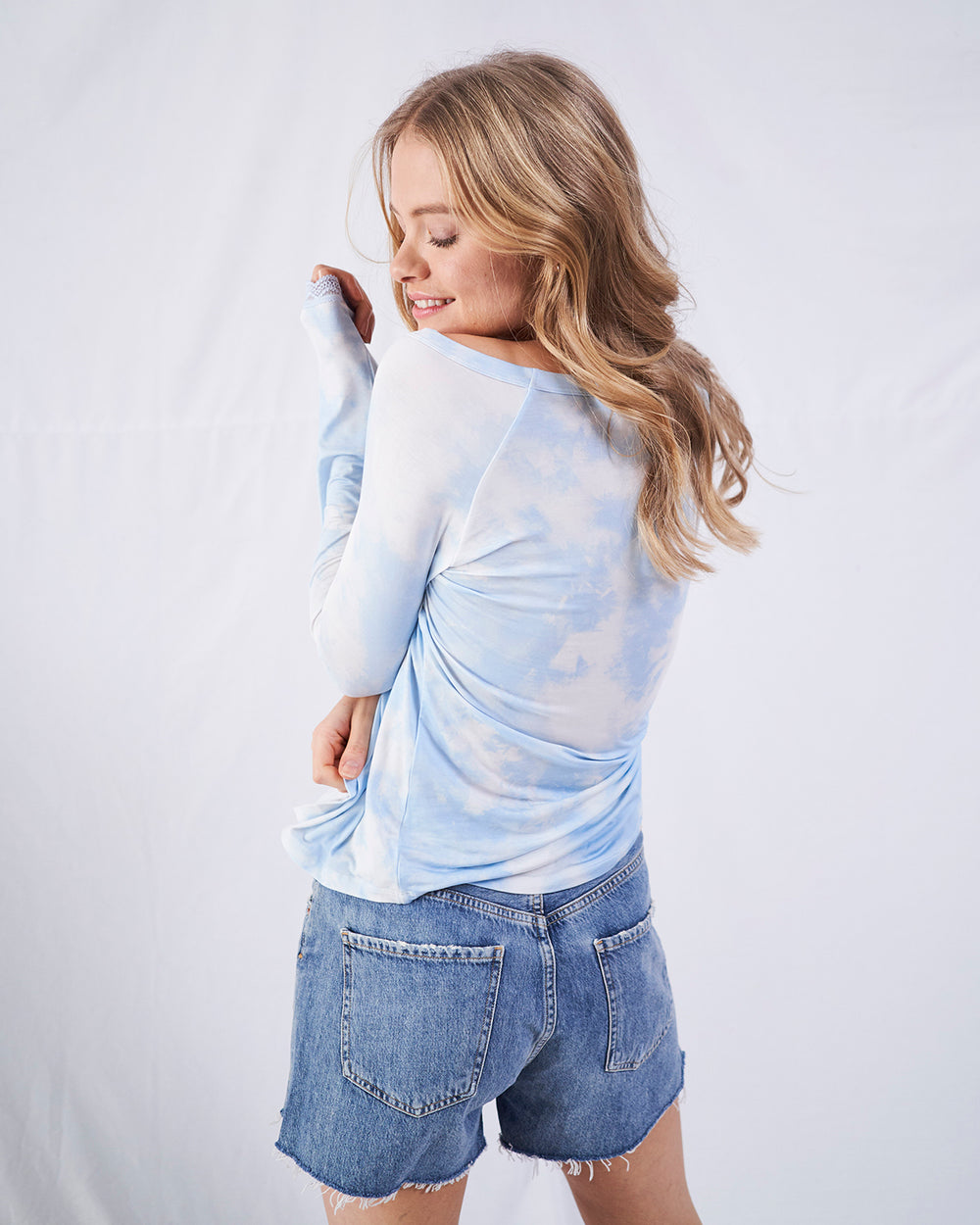 Slouch Top - Breeze Dye Stripe & Stare