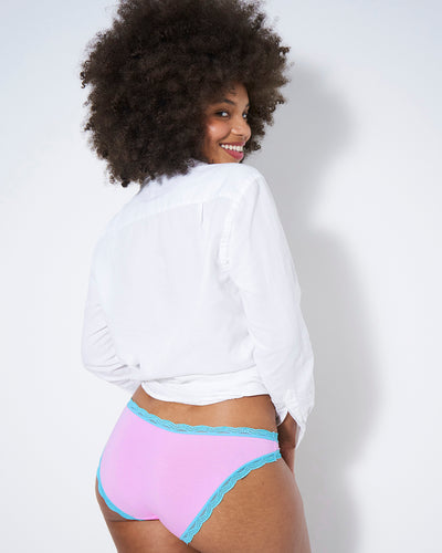 The Original Knicker Four Pack - Neon Candy Stripe & Stare