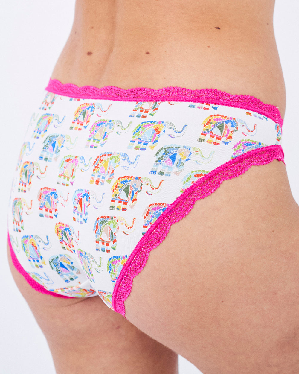 Pink Elephant Underwear & Panties - CafePress