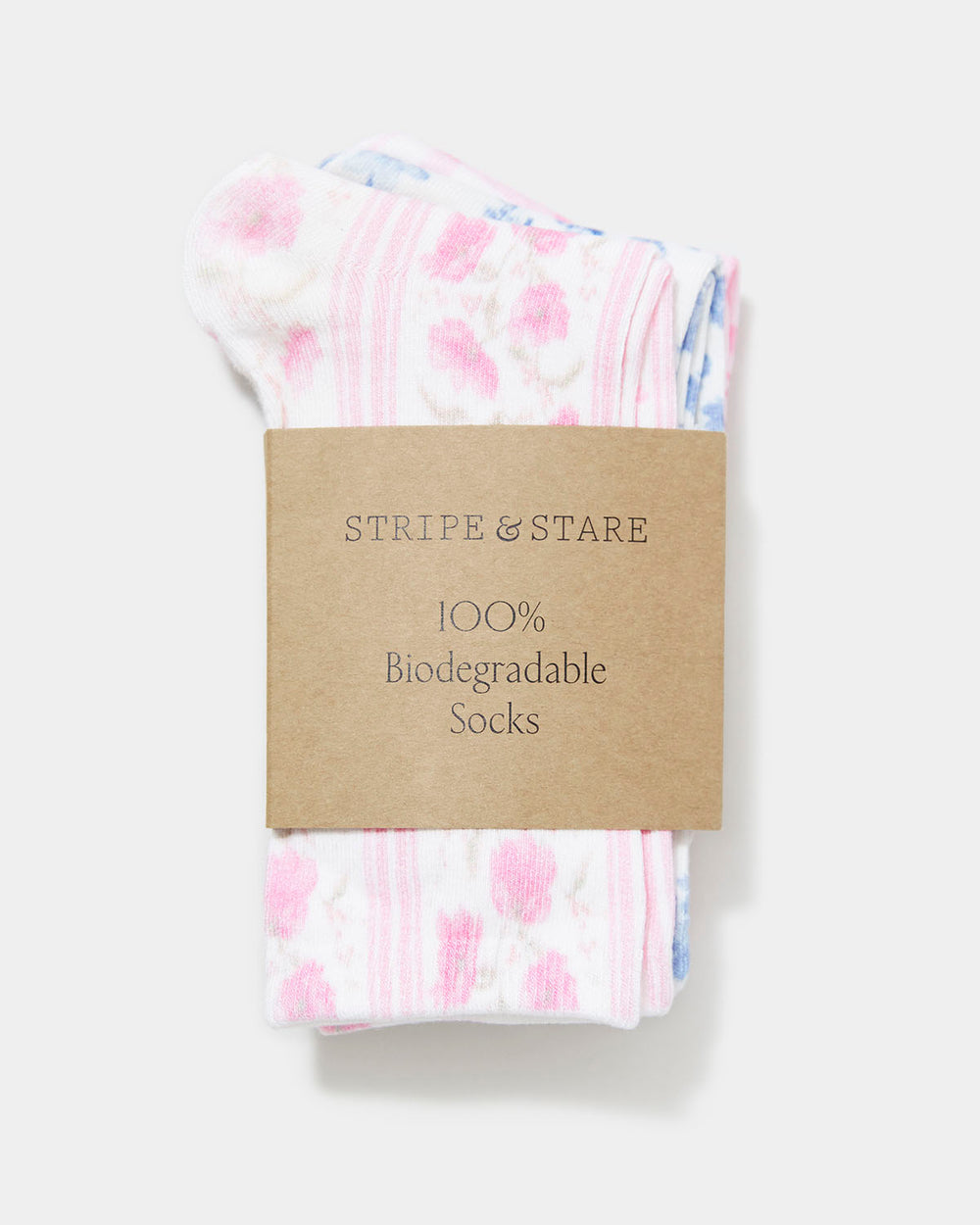 LoveShackFancy - Primrose Plaid Socks 3 Pairs Stripe & Stare